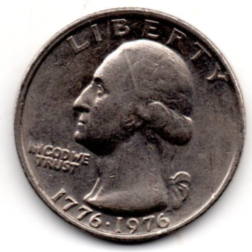 Bi-Centennial Washington Quarter 1976 P